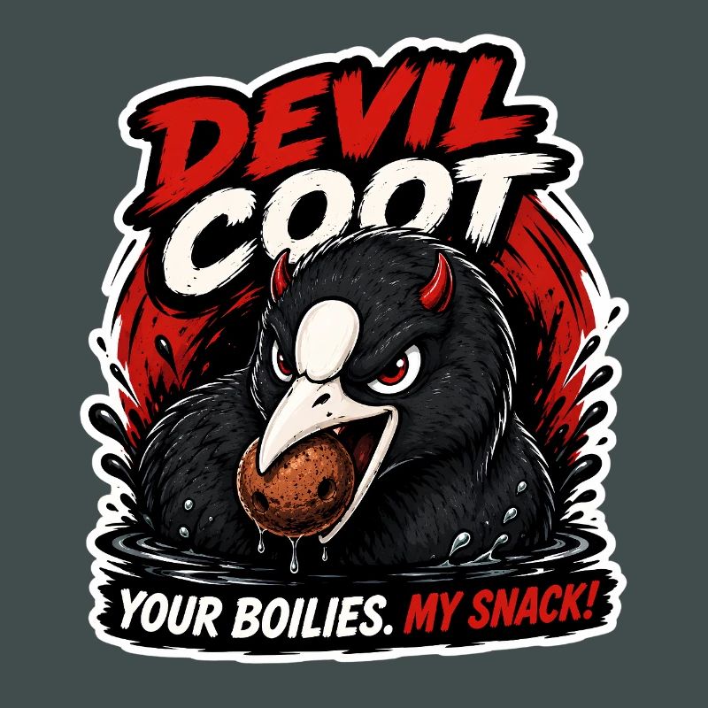 Conception drôle de pêche à la carpe Devil Coud