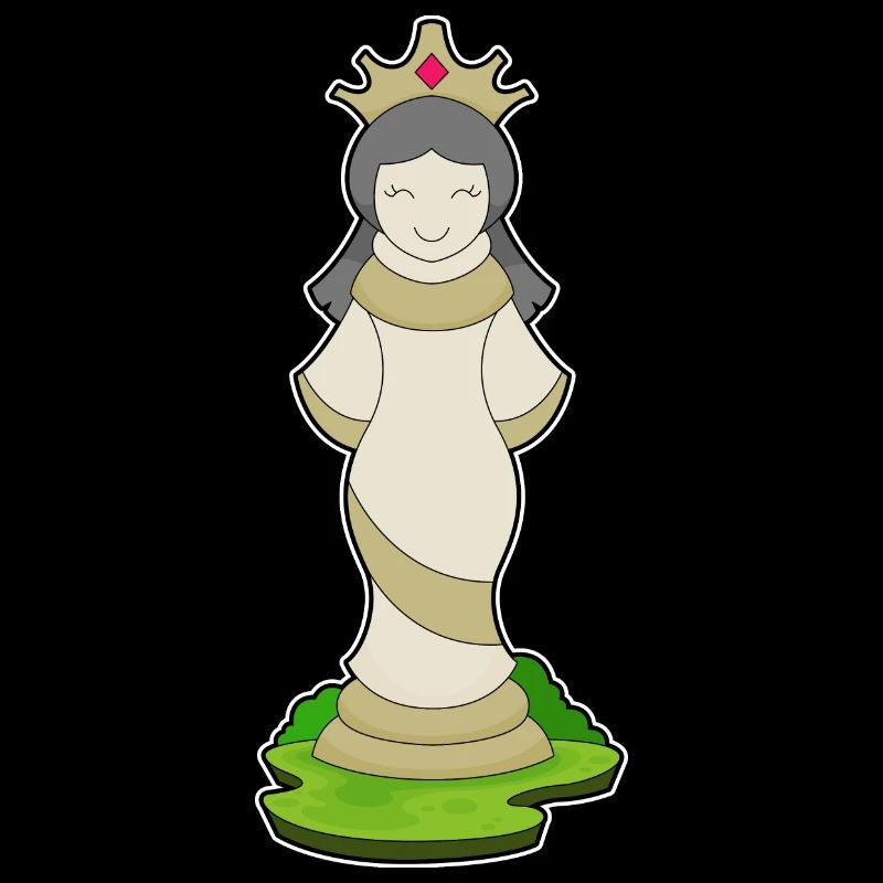 Pièce d’échecs Queen Chess