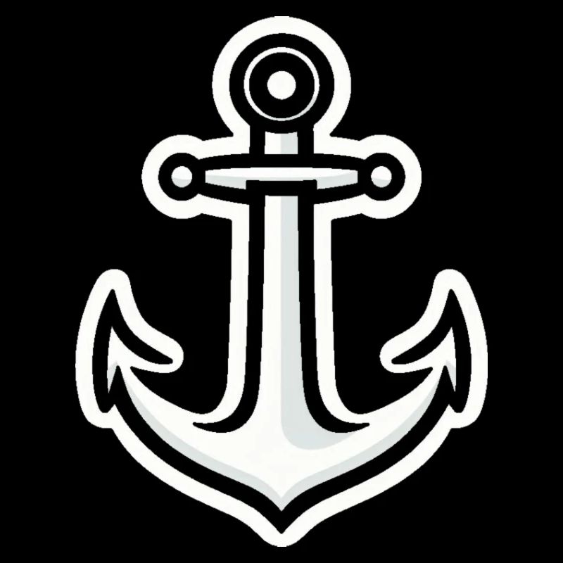 Anker Sticker einfach