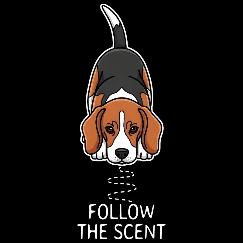 Suivez le design Scent Beagle