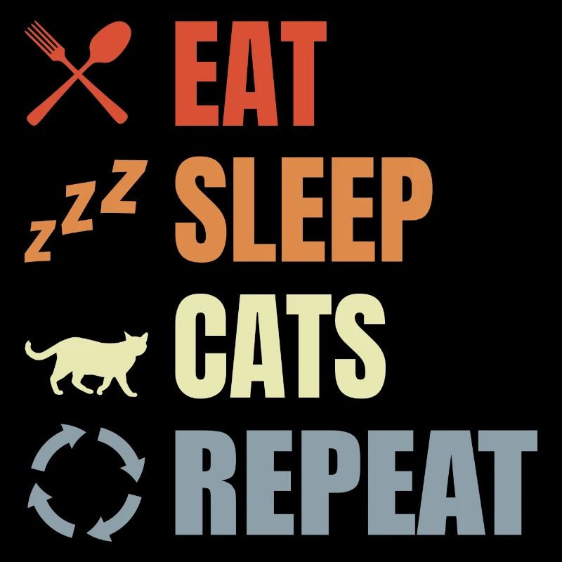 Eat Sleep Cats Repeat
