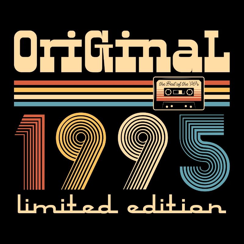 30th Birthday 30th Anniversary Original 1995