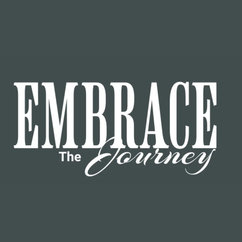 Embrace The Journey Typography