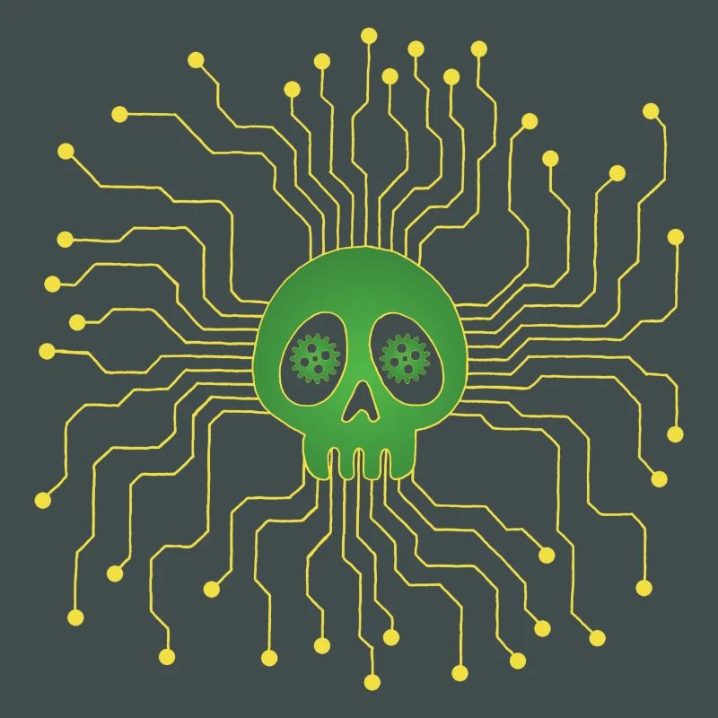 Microprocessor skull