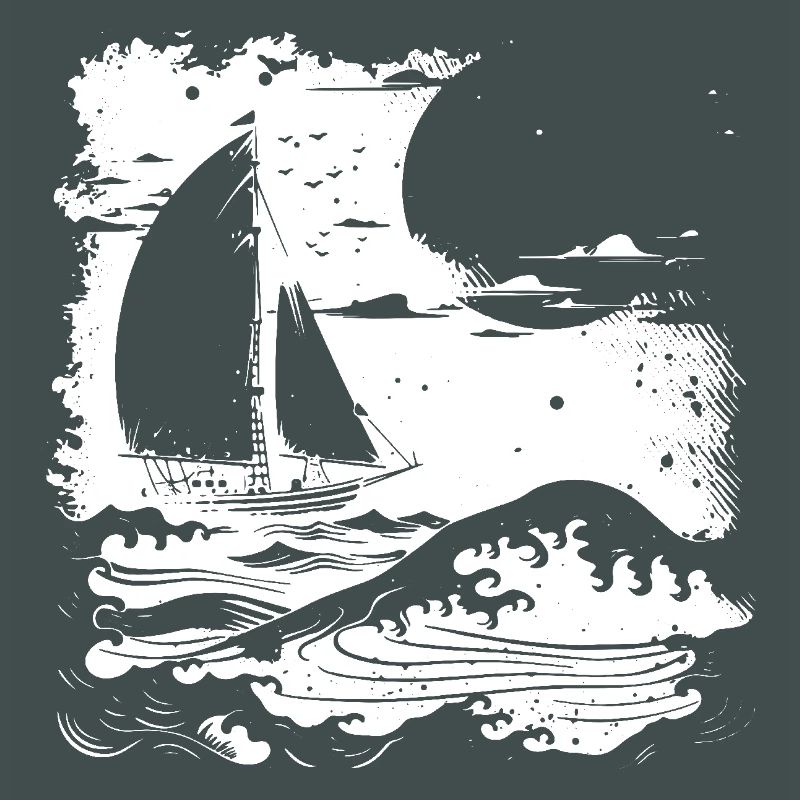 Sailing Drawing