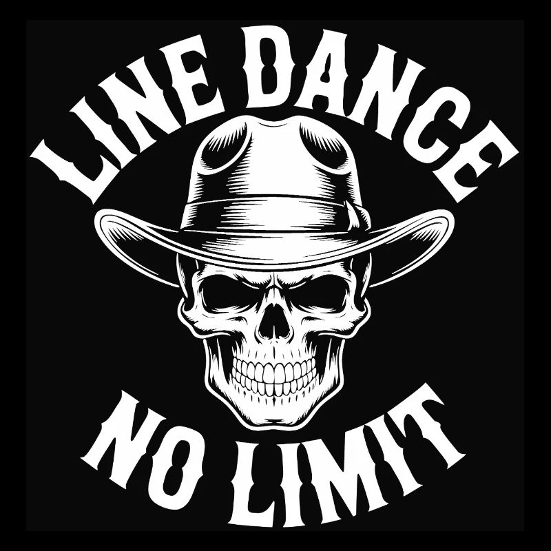 Line Dance Skull No Limit
