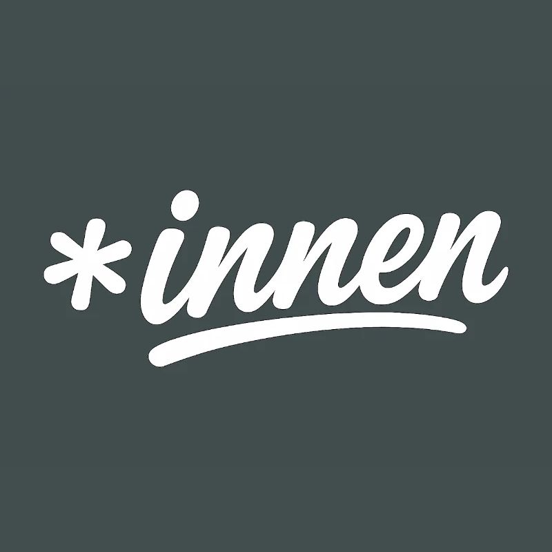Inklusionsstern *innen Script
