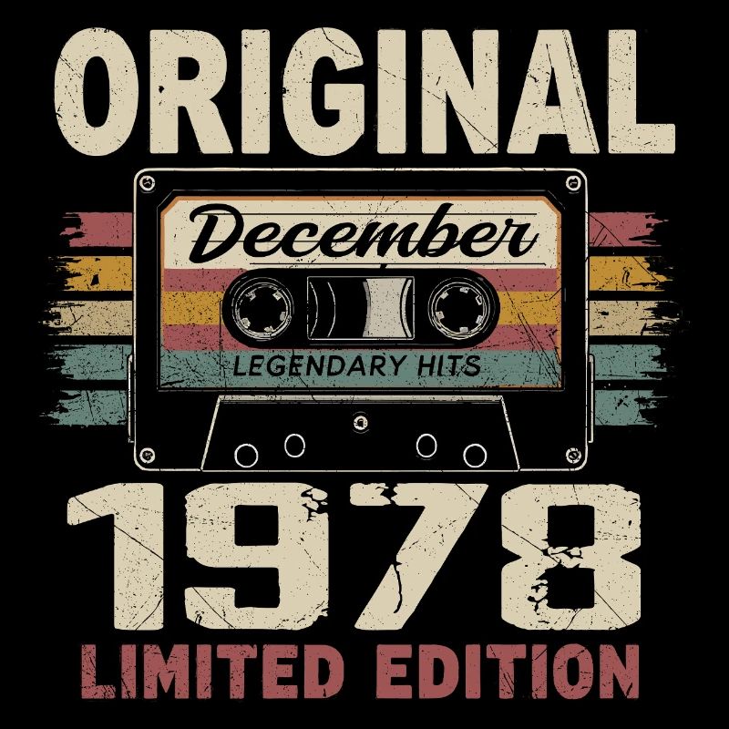 Dezember 1978 Geburtstagsgeschenk