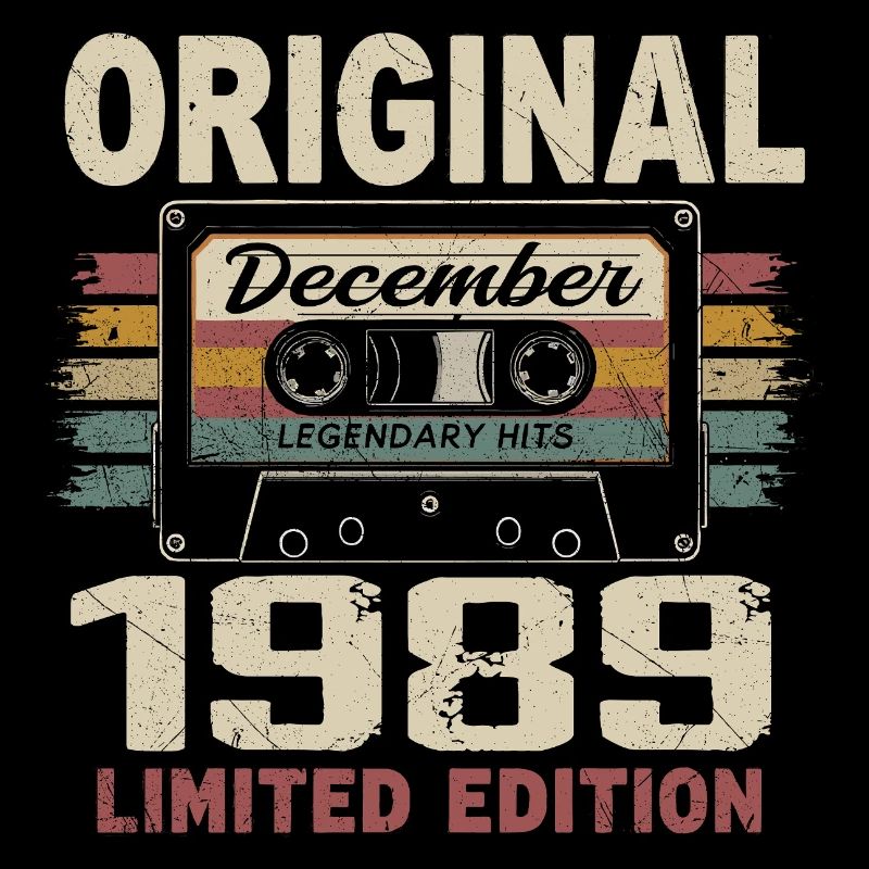 Dezember 1989 Geburtstagsgeschenk