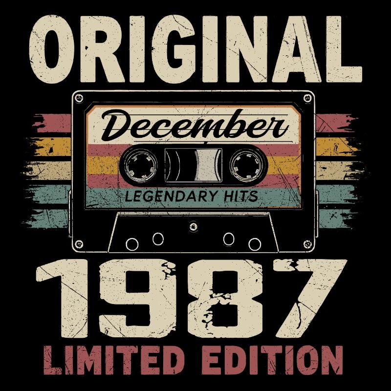 Dezember 1987 Geburtstagsgeschenk