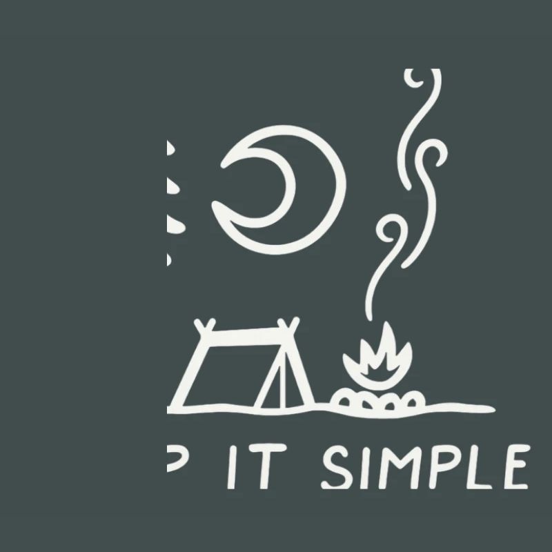 Minimal Camping Skizze: Keep It Simple