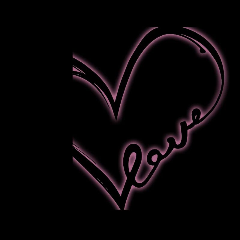 Liebesherz (Black Glow)
