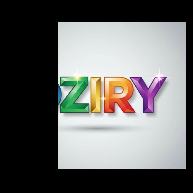 DZIRY Regenbogen Farbverlauf
