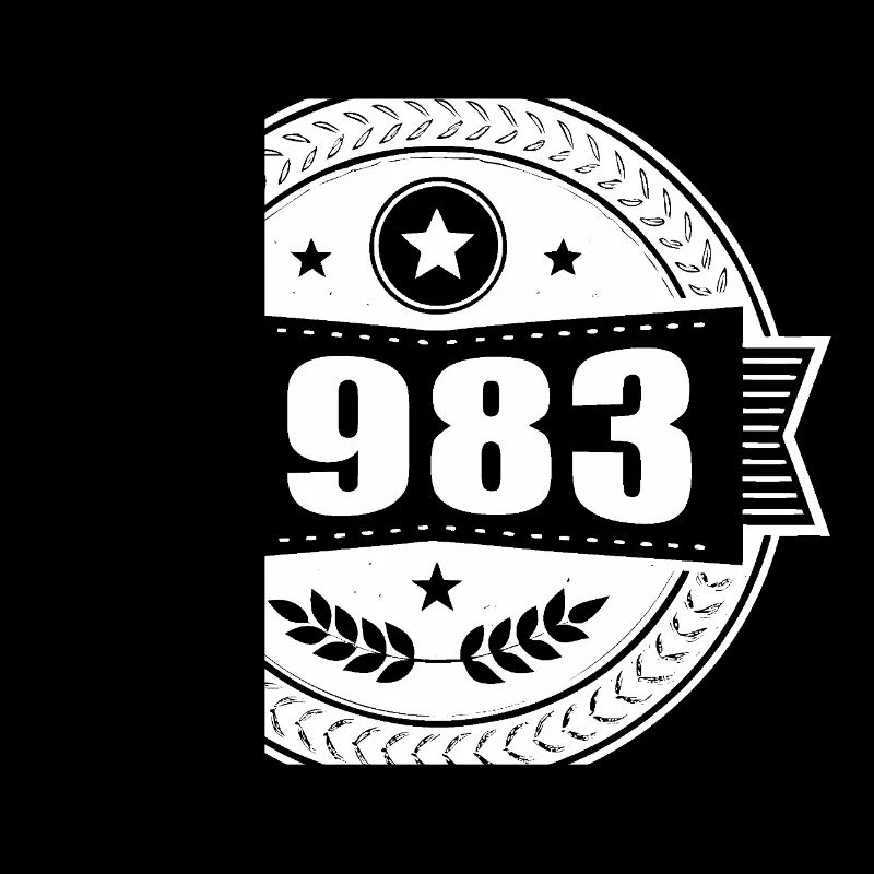 1983 Retro Badge