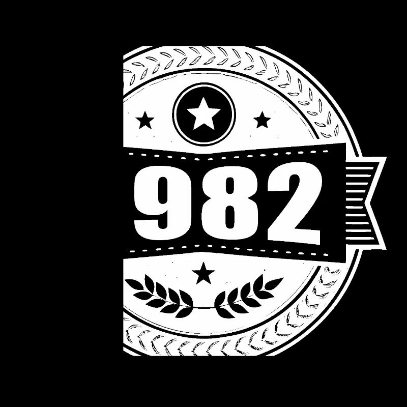 1982 Retro Badge