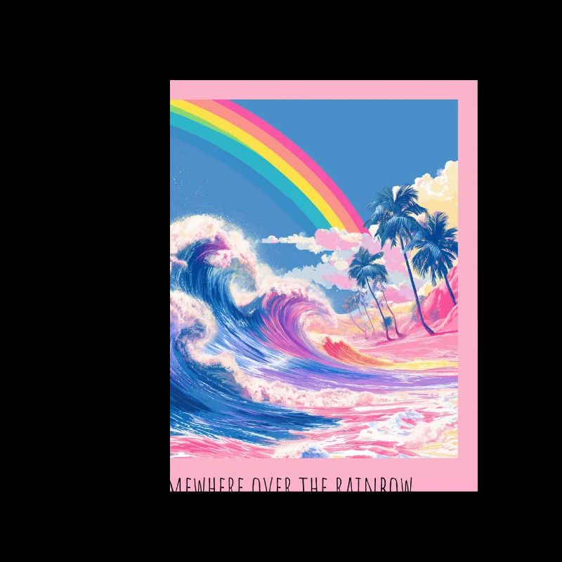 Rainbow Beach Rétro Wave