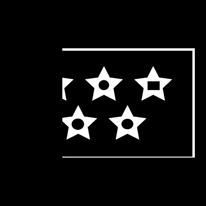 Five Star Contrast Pattern