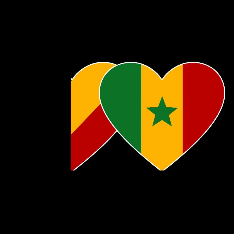 Kongo_Senegal_Flagge_Herz
