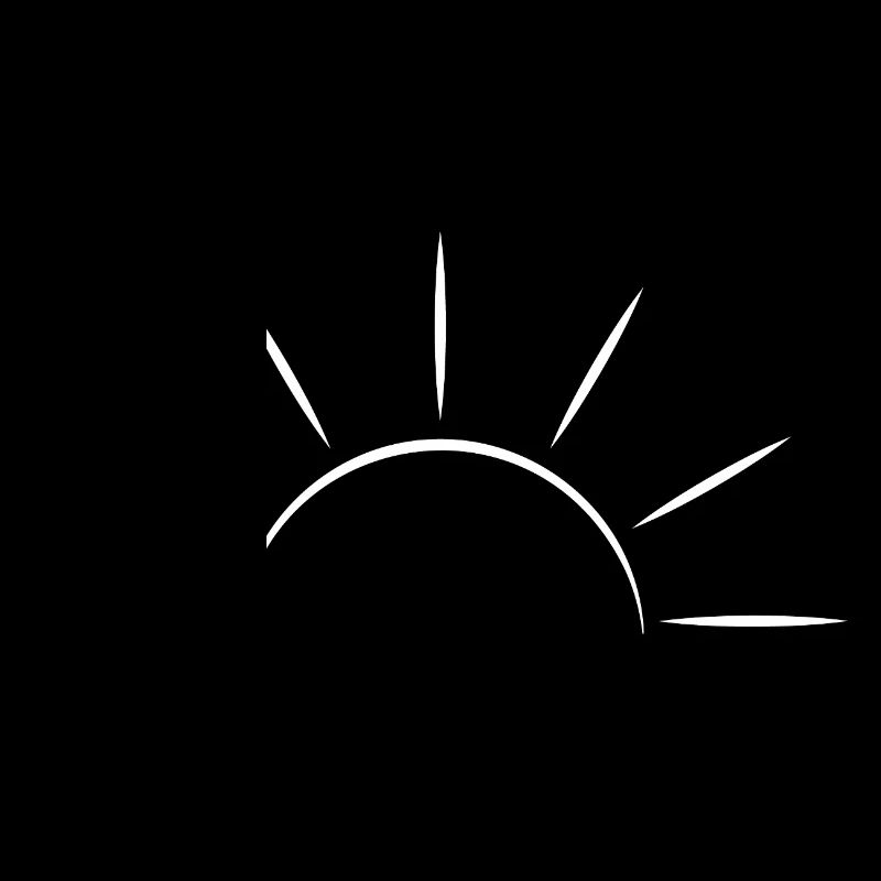 Sunrise white - Minimal Design