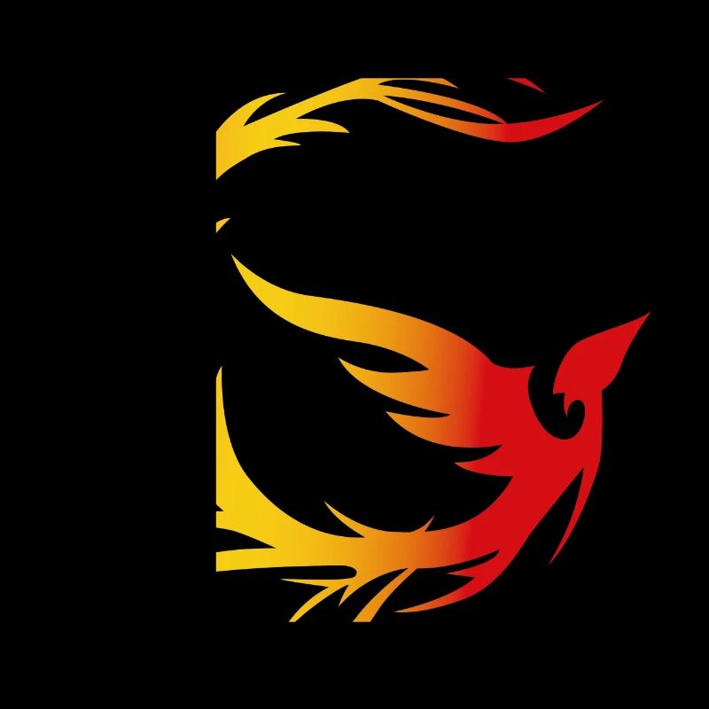 Firebird Circle with Gradient