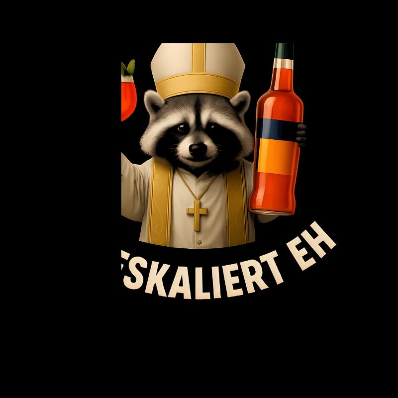 Es Eskaliert Eh Waschbär Spritz Party Geschenkidee