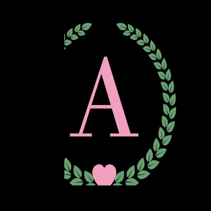 Buchstabe A-Monogramm