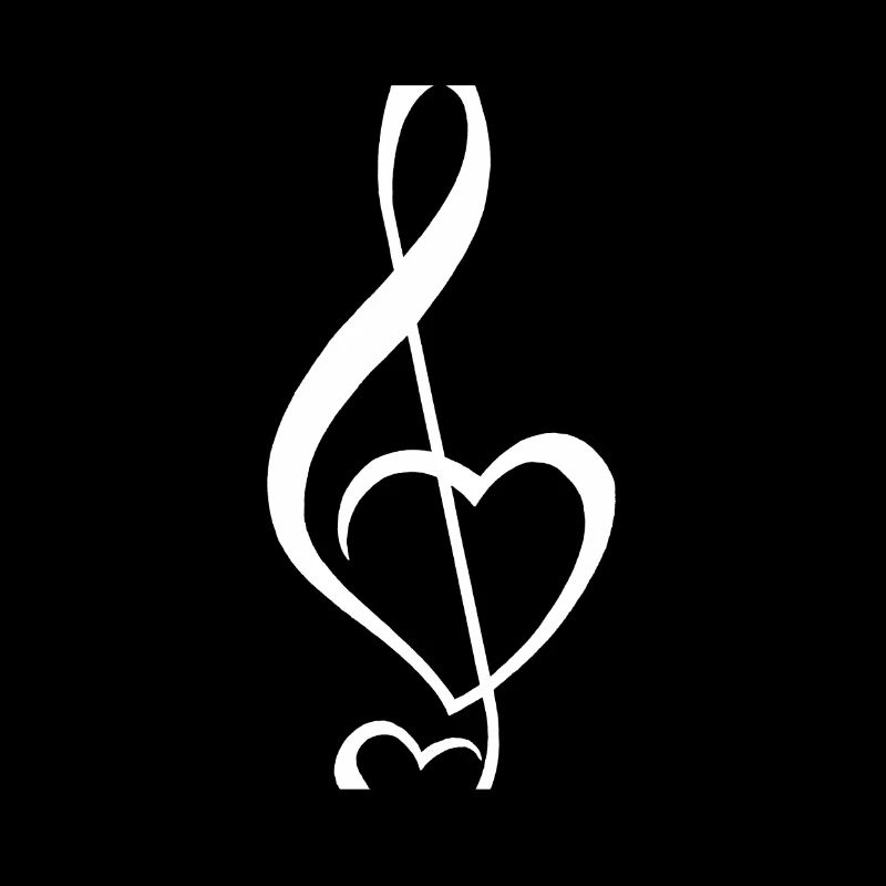 Sheet music key white/Music-Lover