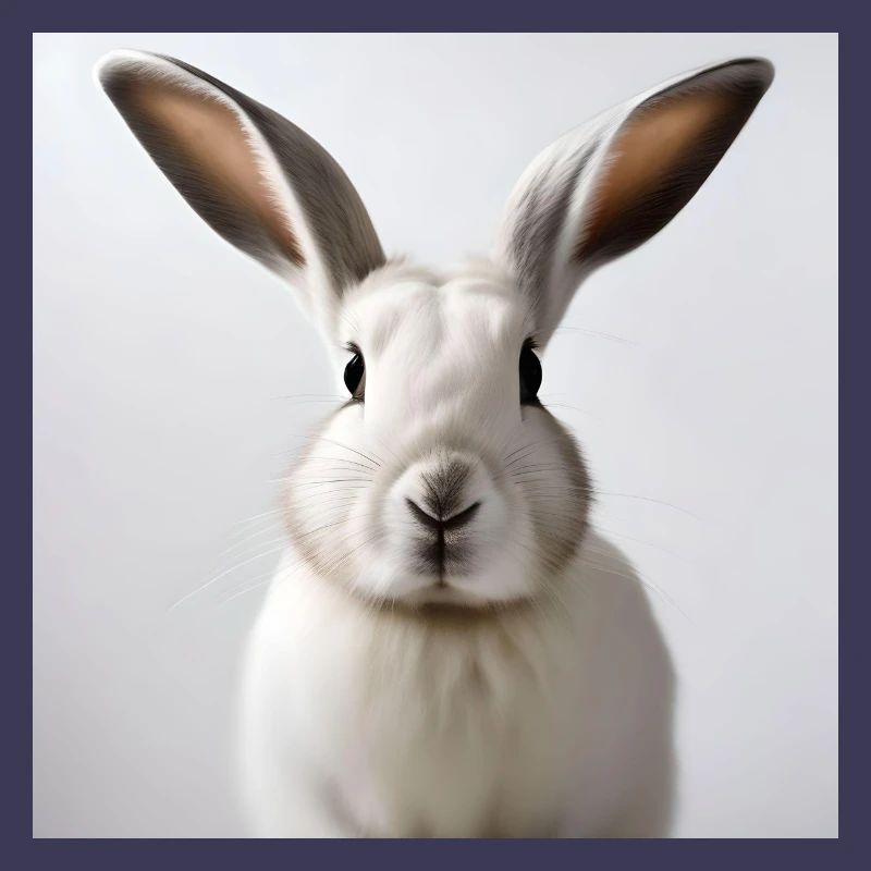 Illustrated White Rabbit