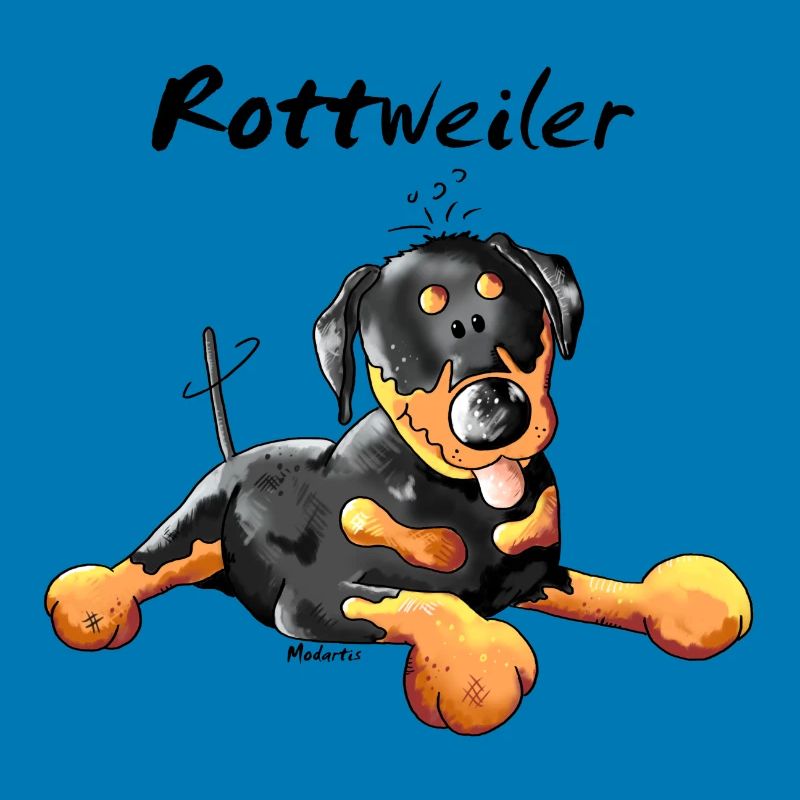 Süßer Rottweiler - Hund