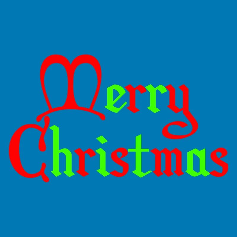 Merry Christmas Gothic Script
