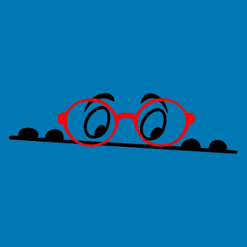 Glasses, eyes, comic