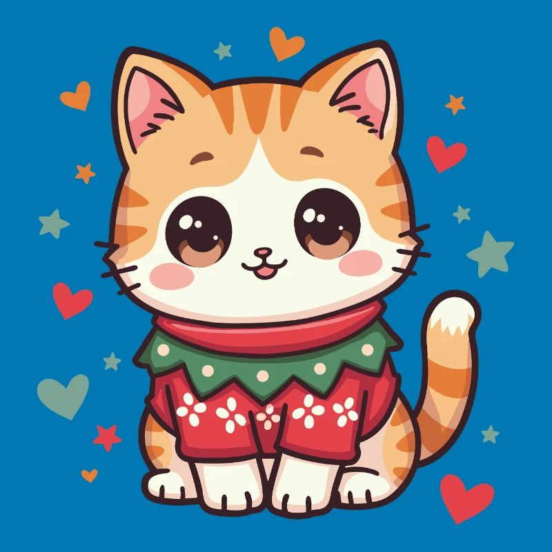Weihnachtskatze