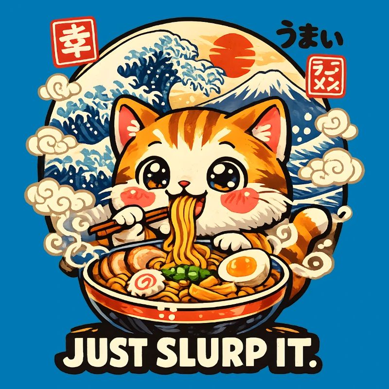 Ramen Katze Just Slurp It