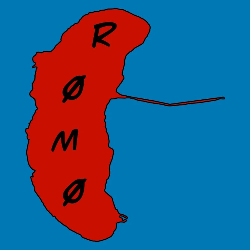 Romo Insel Rot Emblem