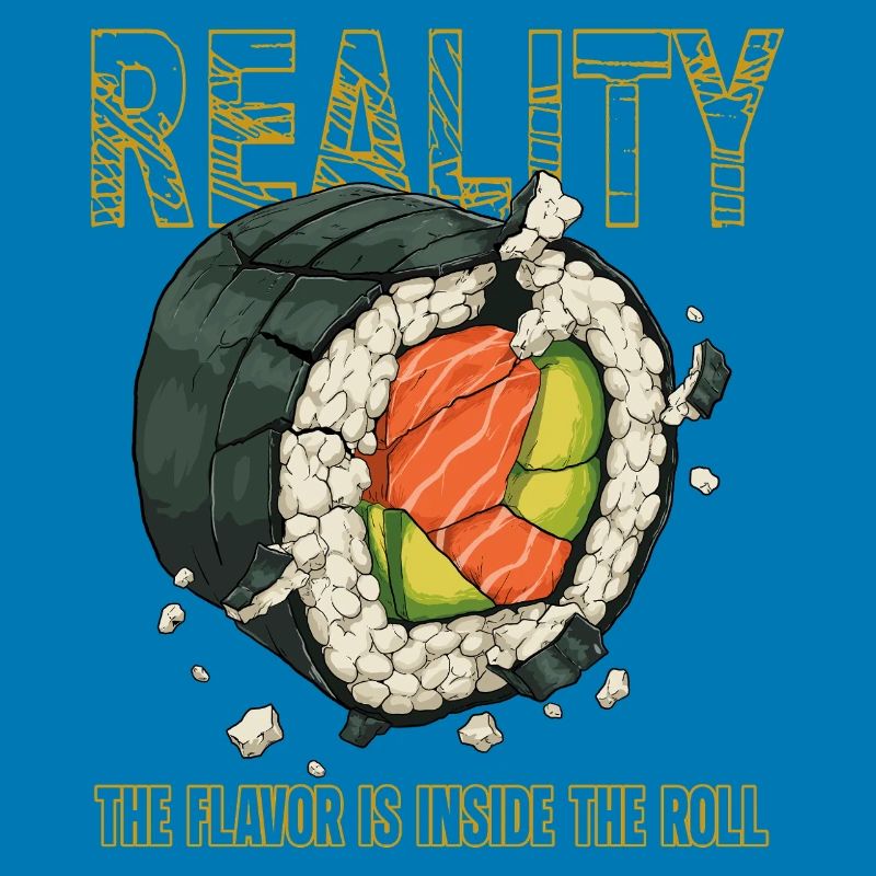 Sushi Roll Reality Innerer Geschmack
