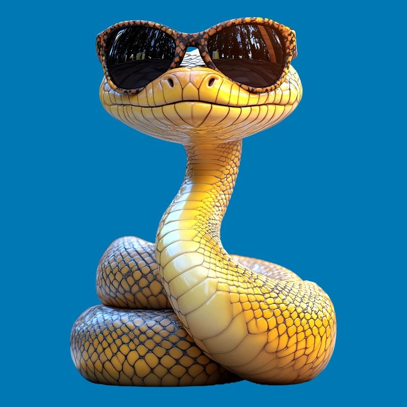 Serpent Python Cobra Mamba Serpent à sonnettes Serpent