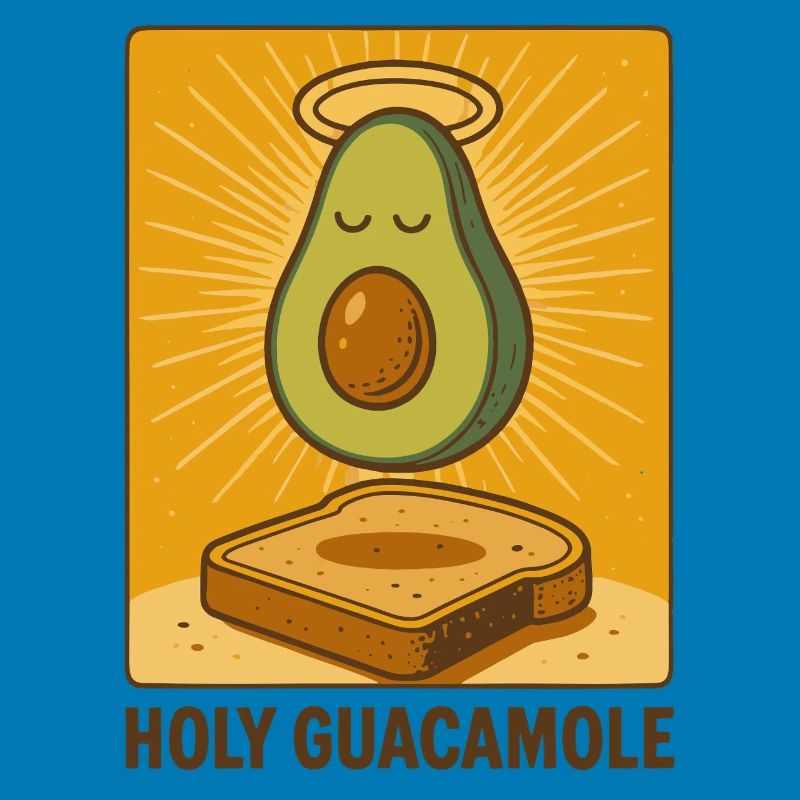 Heilige Guacamole-Kunst