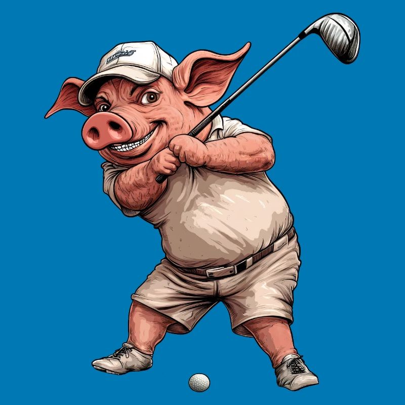 Golf Schwein