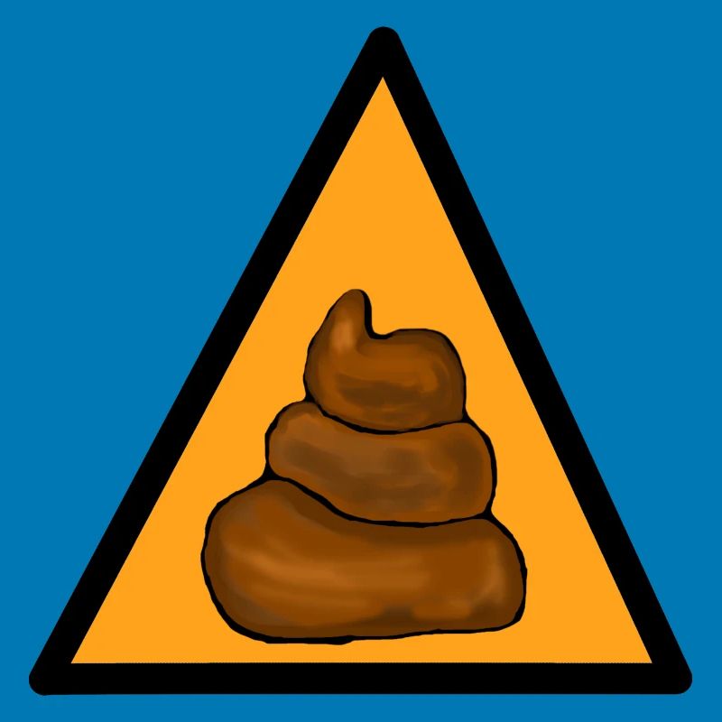 Caution shit