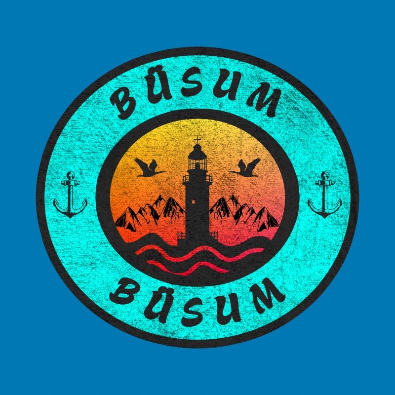 Büsum Leuchtturm Design / Geschenkidee