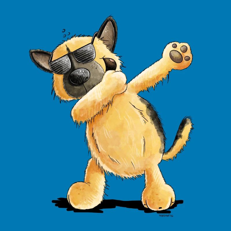 Dab Dance German Shepherd