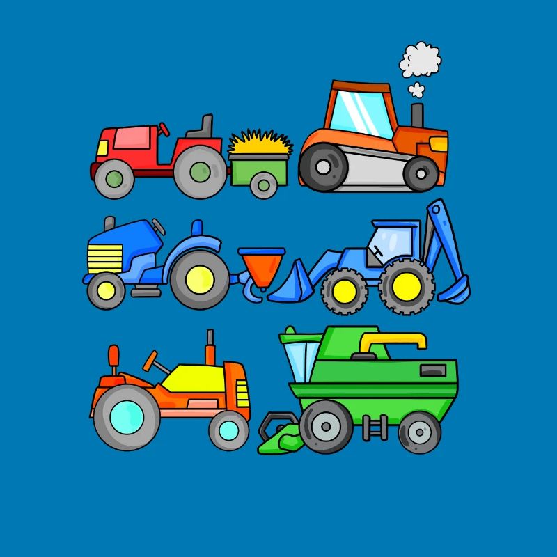 Construction site vehicles