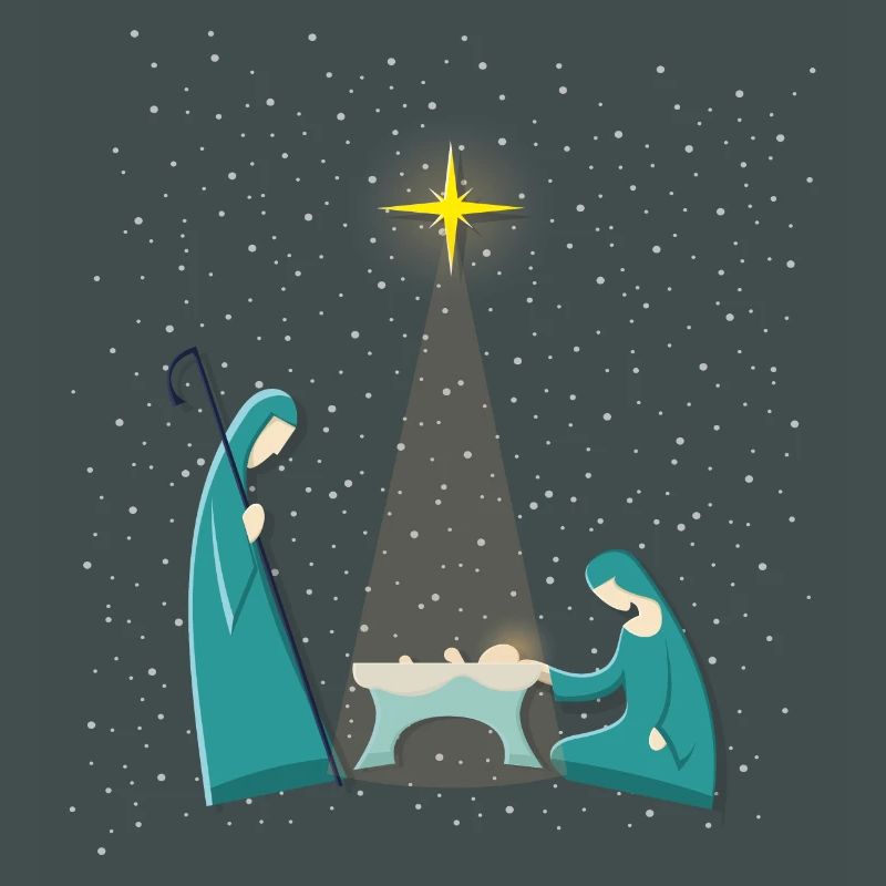 Jesuskind Weihnachtskrippe