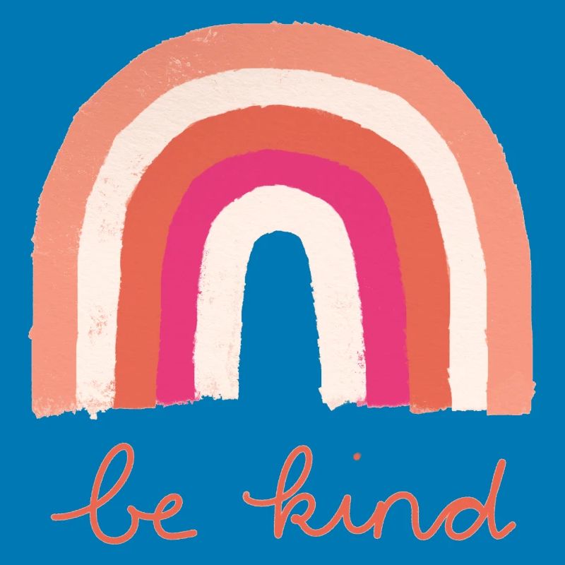 Be Kind Regenbogen