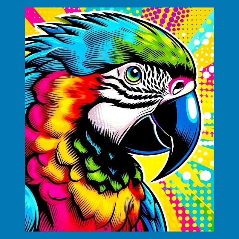 Parrot Pop Art