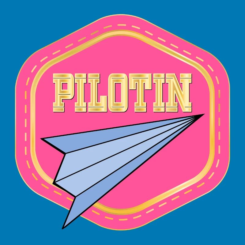 LUFTFAHRT PILOTIN - PAPIERFLIEGER