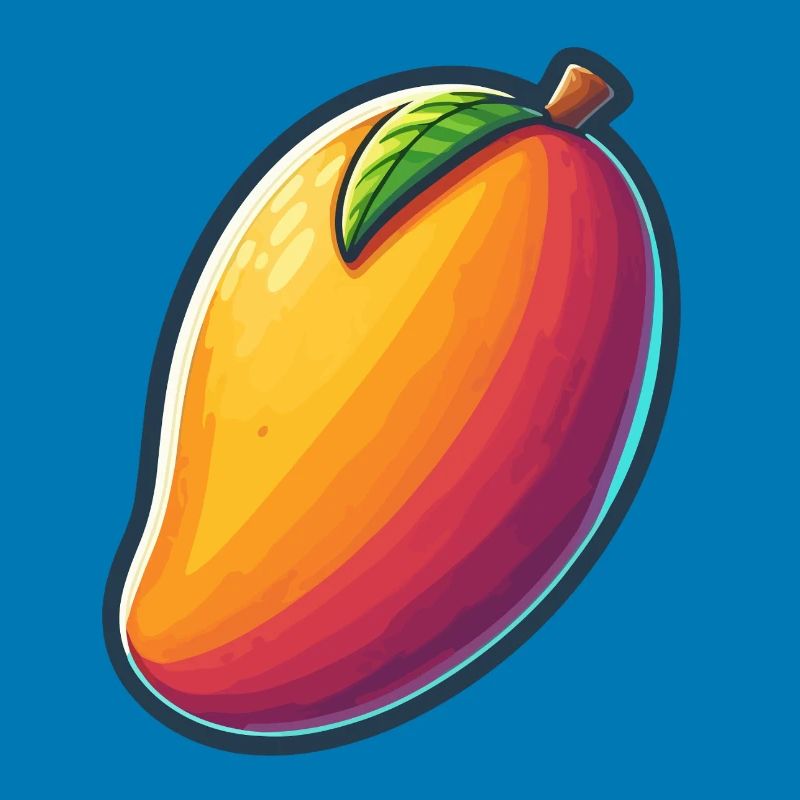 Design Mango Lebendig Abstrakt