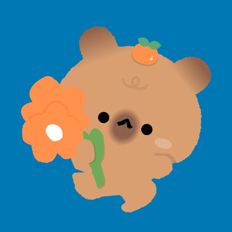 Romantisches Capybara