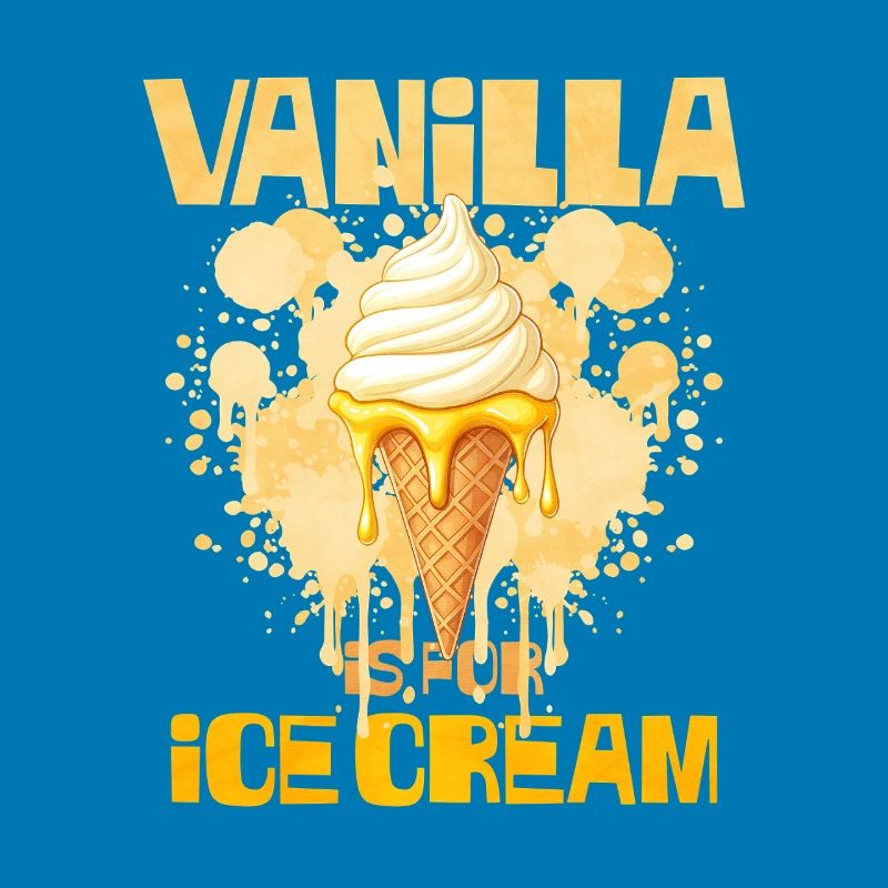 Vanille Eistüte Vanilleeis