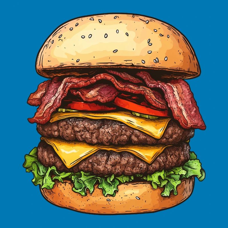 Double Bacon Cheeseburger :)